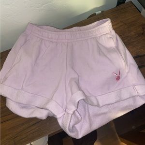 Pink PLAYBOY Cotton Shorts